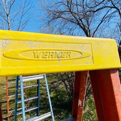 Lot of Werner, Louisville Ladders, & Others