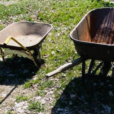 Wheelbarrows, Lot of 2