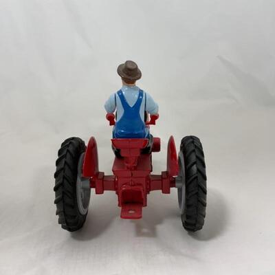 -63- ERTL | Farmall Tractor Die-Cast Model | With Farmer!