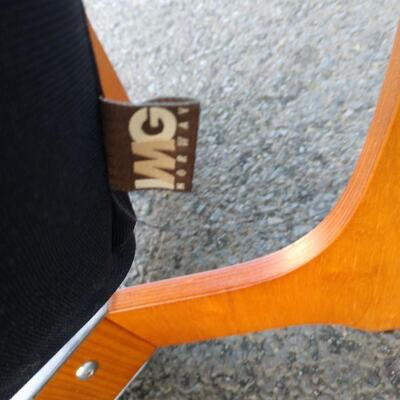 Lot 22 IMG Leather and Wood Chair From Norway