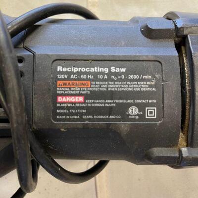 Craftsman electric reciprocating saw