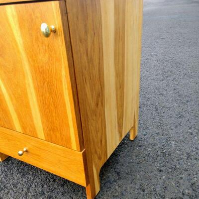 Lot #24 Solid Wood Cabinet Opens from the RIght