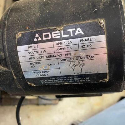 Delta 4" x 6" horizontal band saw 