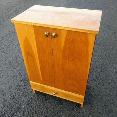 Lot #26 Solid Wood Open Back Cabinet