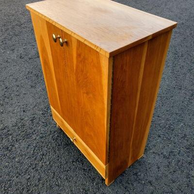 Lot #26 Solid Wood Open Back Cabinet