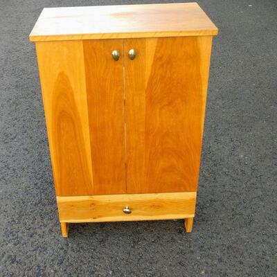 Lot #26 Solid Wood Open Back Cabinet