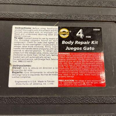 Omega 4 ton body repair kit in hard case