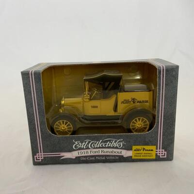 -74- Three Ford Die-Cast Models | Runabout | Model A