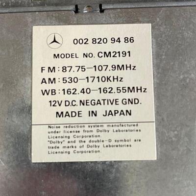 Mercedes Benz CM2191 cassette desk