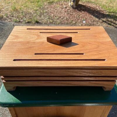Handcrafted Solid Oak Box