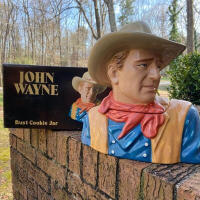 Large John Wayne Collector's Edition Cookie Jar