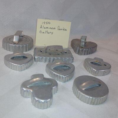 1940's Aluminum Cookie Cutters