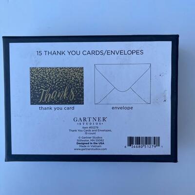 15 Thank You Cards - Fancy