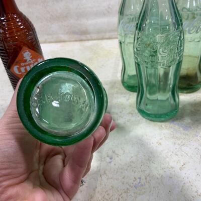 -108- VINTAGE | Soda Bottles | Coca-Cola | Crush | Soda Water