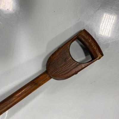 -111- VINTAGE | Coal Shovel | Wood Handled | Unique