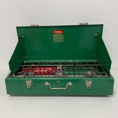 -112- COLEMAN | Three Burner Camp Stove 426D | Travel | Cooking
