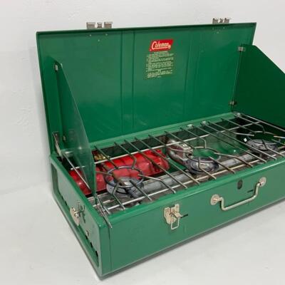 -112- COLEMAN | Three Burner Camp Stove 426D | Travel | Cooking