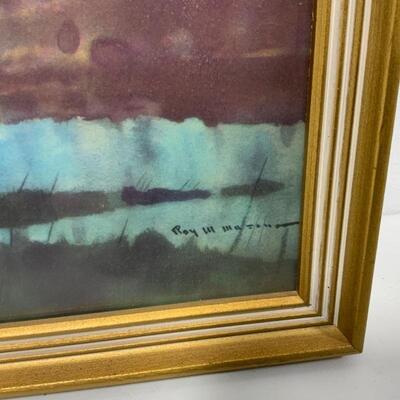 -116- VINTAGE | Watercolor Print | Duck Hunters | Mallards