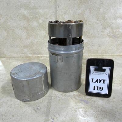 -119- VINTAGE | Coleman Post-War Military Field Camping Pocket Stove