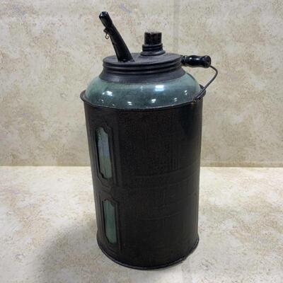 -120- ANTIQUE | Glass Gas Can | Dandy | Kerosene | 1 Gallon