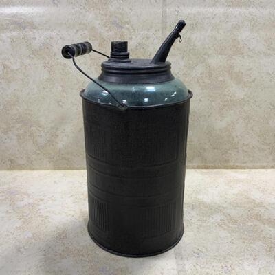 -120- ANTIQUE | Glass Gas Can | Dandy | Kerosene | 1 Gallon