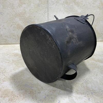 -122- VINTAGE | Mini Dunlap Brass Blow Torch | 1 Gallon Metal Gas Can