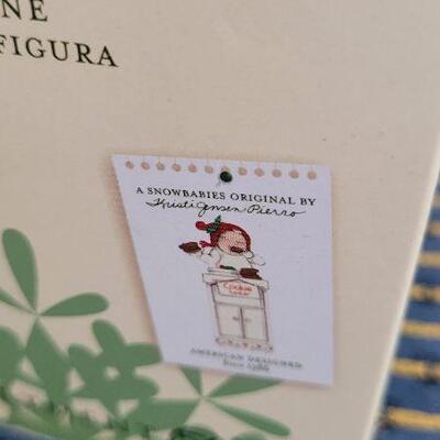 Lot 22: (2) Vintage New Collectibles - PRECIOUS MOMENTS & SNOWBABIES 