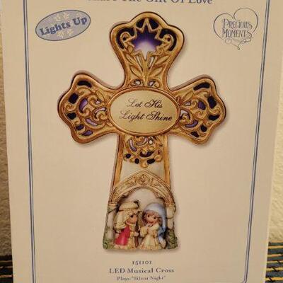 Lot 24: (2) New Collectibles- HEAVENLY WINTER WOODS & PRECIOUS MOMENTS 