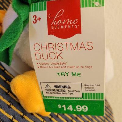 Lot 28: (3) New Christmas Stuffed Animals 