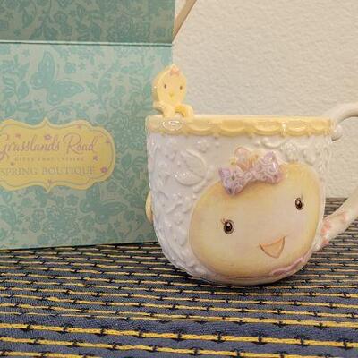 Lot 32: New Hallmark Mug w/ Spoon 