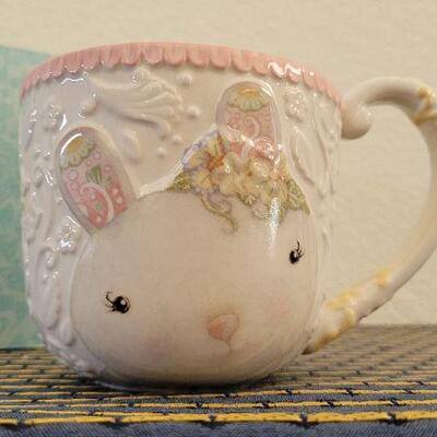 Lot 34: New Hallmark Spring Deco Mug w/ Spoon