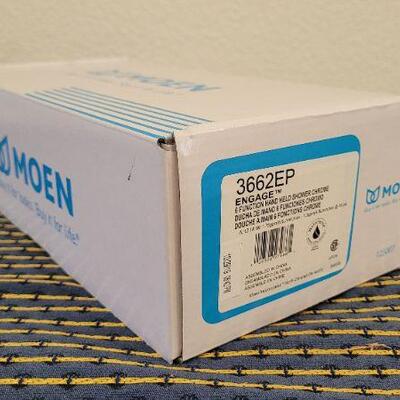 Lot 35: New MOEN 3662EP 6-Function Chrome Hand Held Shower