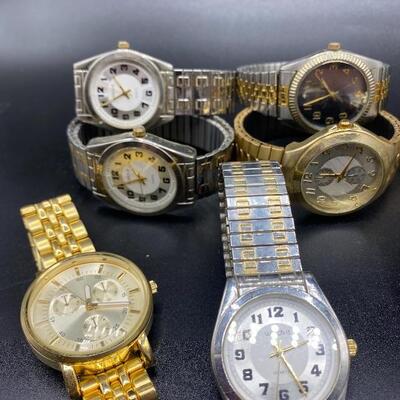 Mixed Lot of Men's Watches **For Parts or Repair**