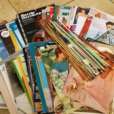 Vintage & New Knitting Needles and Pattern Books