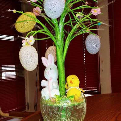 Musical Fiber Optic Easter Tree & Sun Tea Gallon