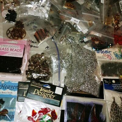 Huge Lot of Crafting Beads and beading books