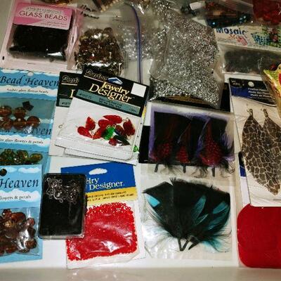 Huge Lot of Crafting Beads and beading books