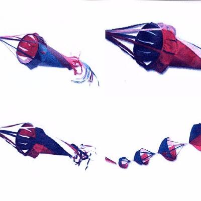 Kids and Kites- new game, 5 Spinsock kites, Prec.Momts.
