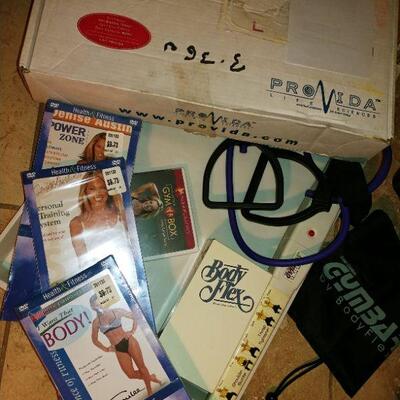 Exercise tapes, DVDs, and kits