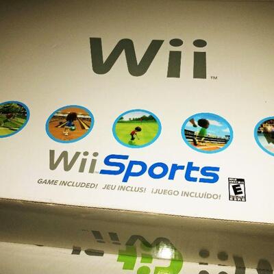 WII console, games, controllers & WII Step
