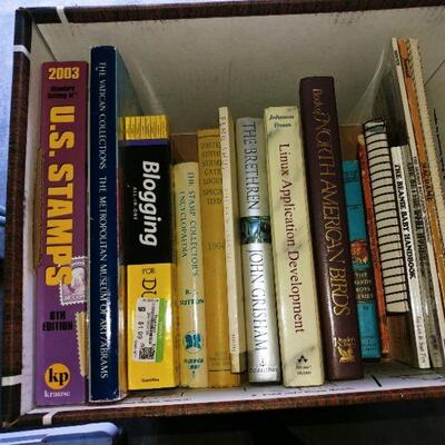Lot of 2 boxes of books and Gundam games