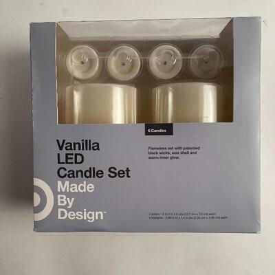 Target Vanilla LED Candle Set 