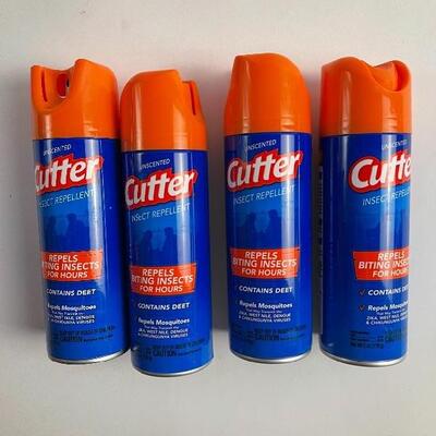 Cutter Four Bottles Repels Insects 