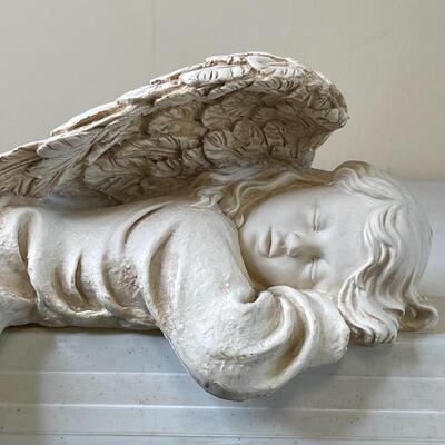Sleeping Angel Shelf Statue