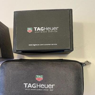 Lot 79 - Tagheuer watch with box and 2 empty boxes