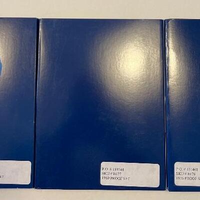 Lot 86 - 1968, 1969, 1976 USA mint silver proof sets