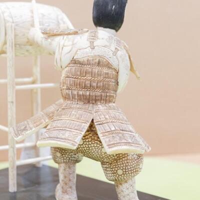 Bone Sculpture - 'Chinese Drummer'