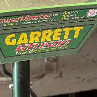 Garrett GTI 1500 metal detector 