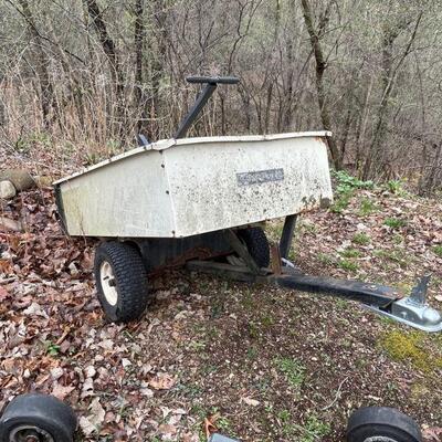 Nice little yard cart for riding mower