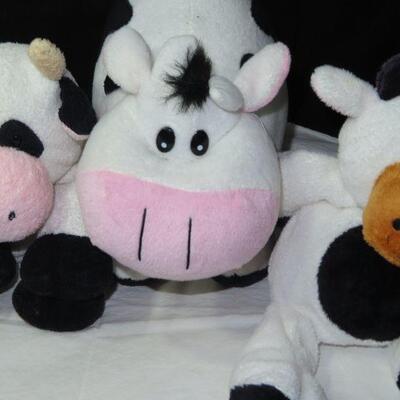 Cow Lot beanie Babies 